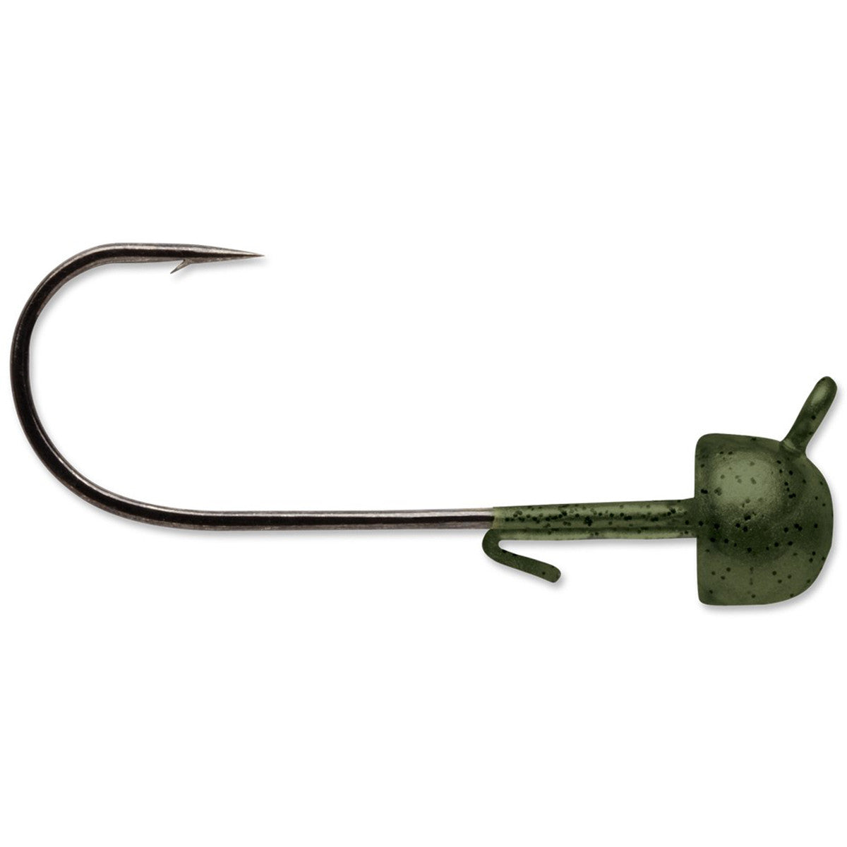 Half Moon Jig, 1/8 oz, Green Pumpkin, 4 Pack