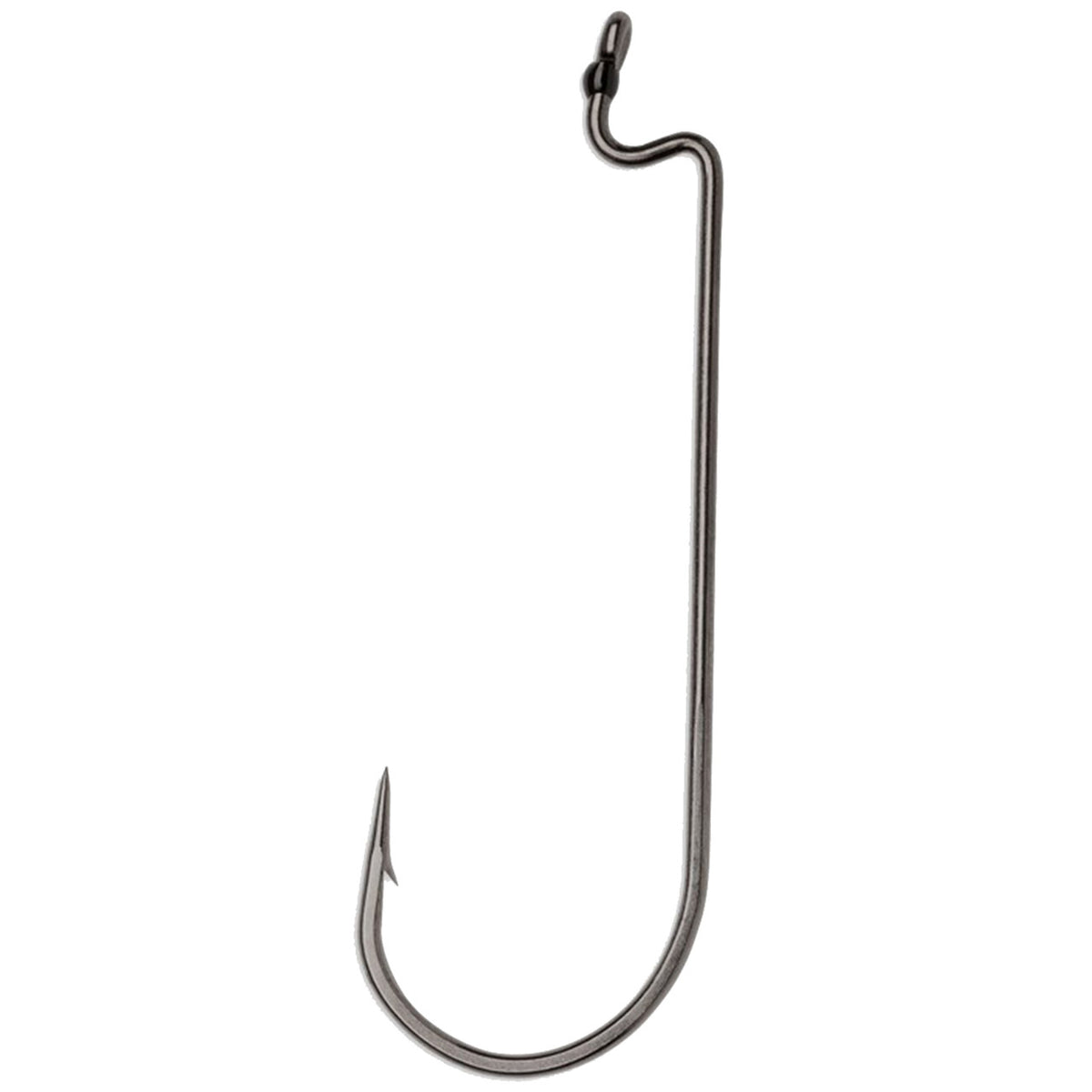 Image of the VMC Black Nickel 2/0 Worm Hook.