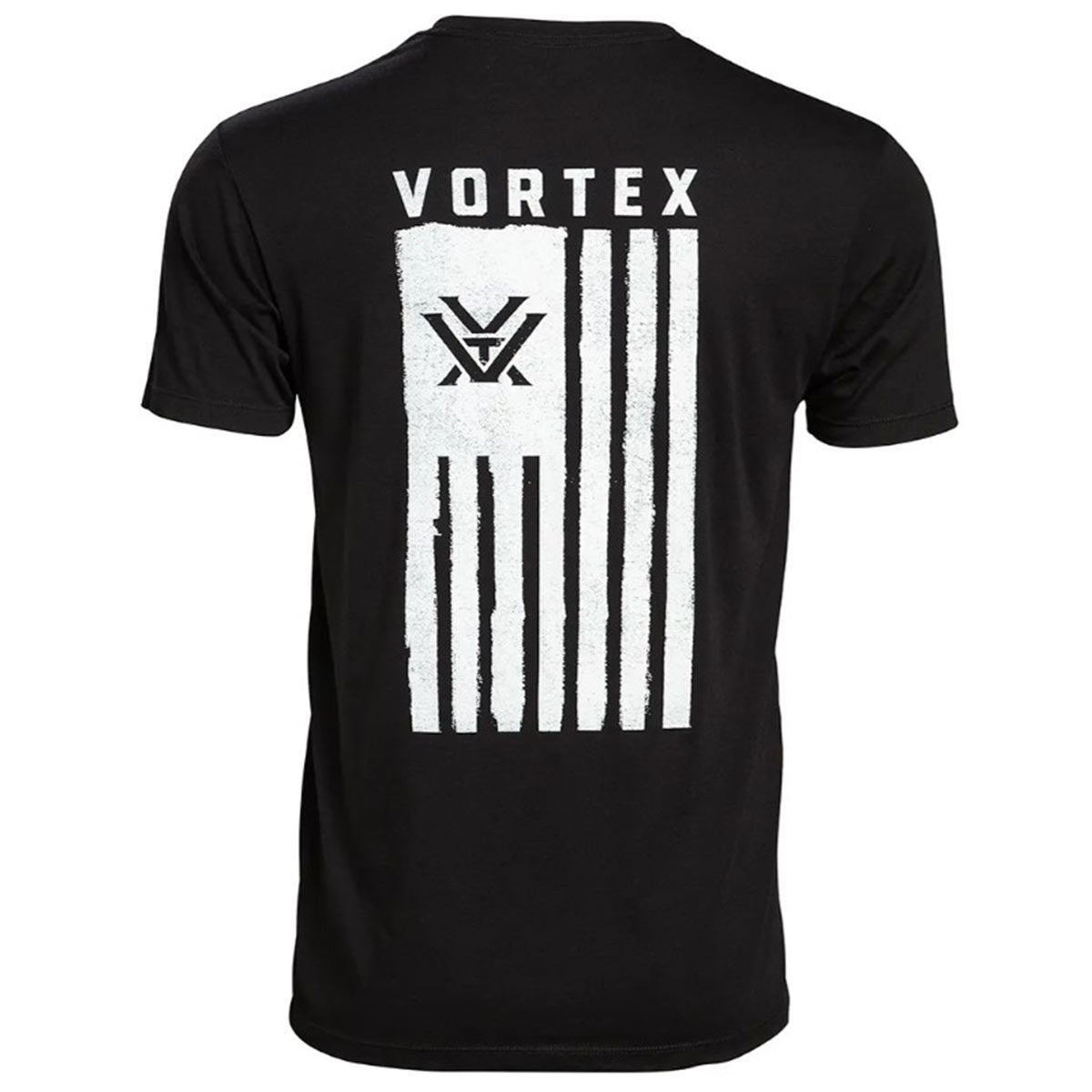 Vortex Salute Short Sleeve T-Shirt Image in Black