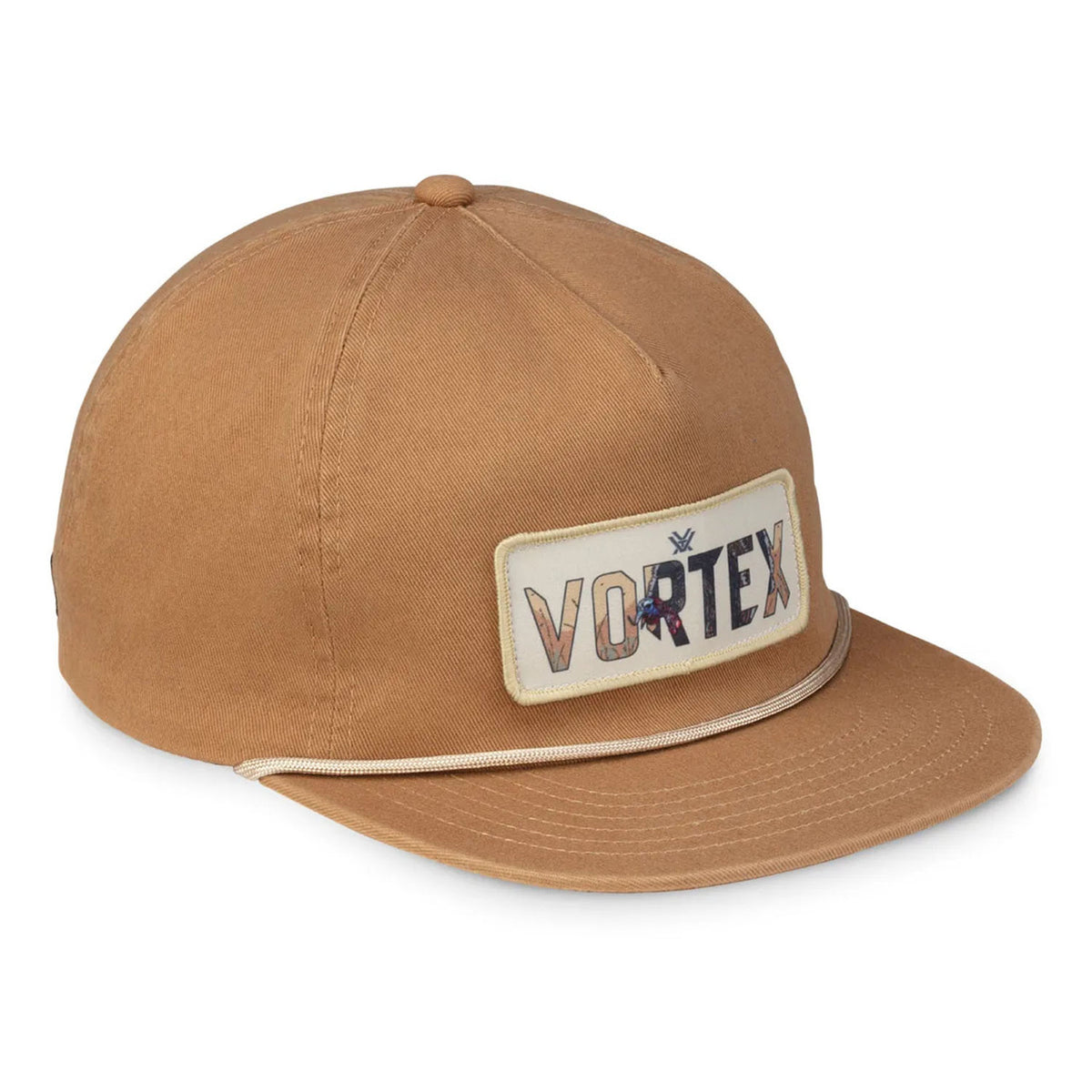 Image of the Vortex Shock Gobble Camp Hat in Sandbar
