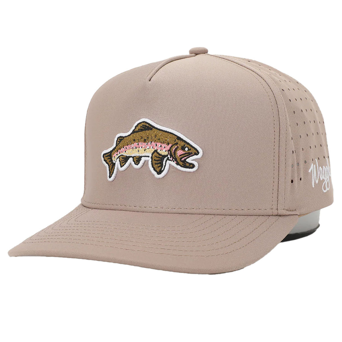 Waggle Steelhead Hat tilted image 