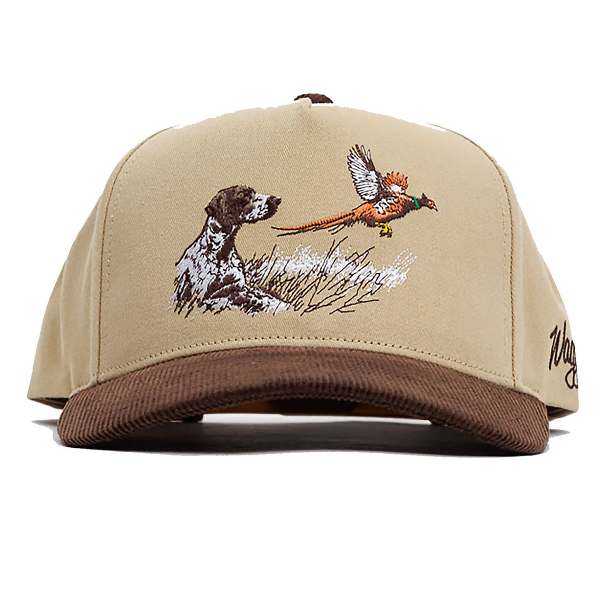 Waggle Upland Corduroy Brim Hat image in tan