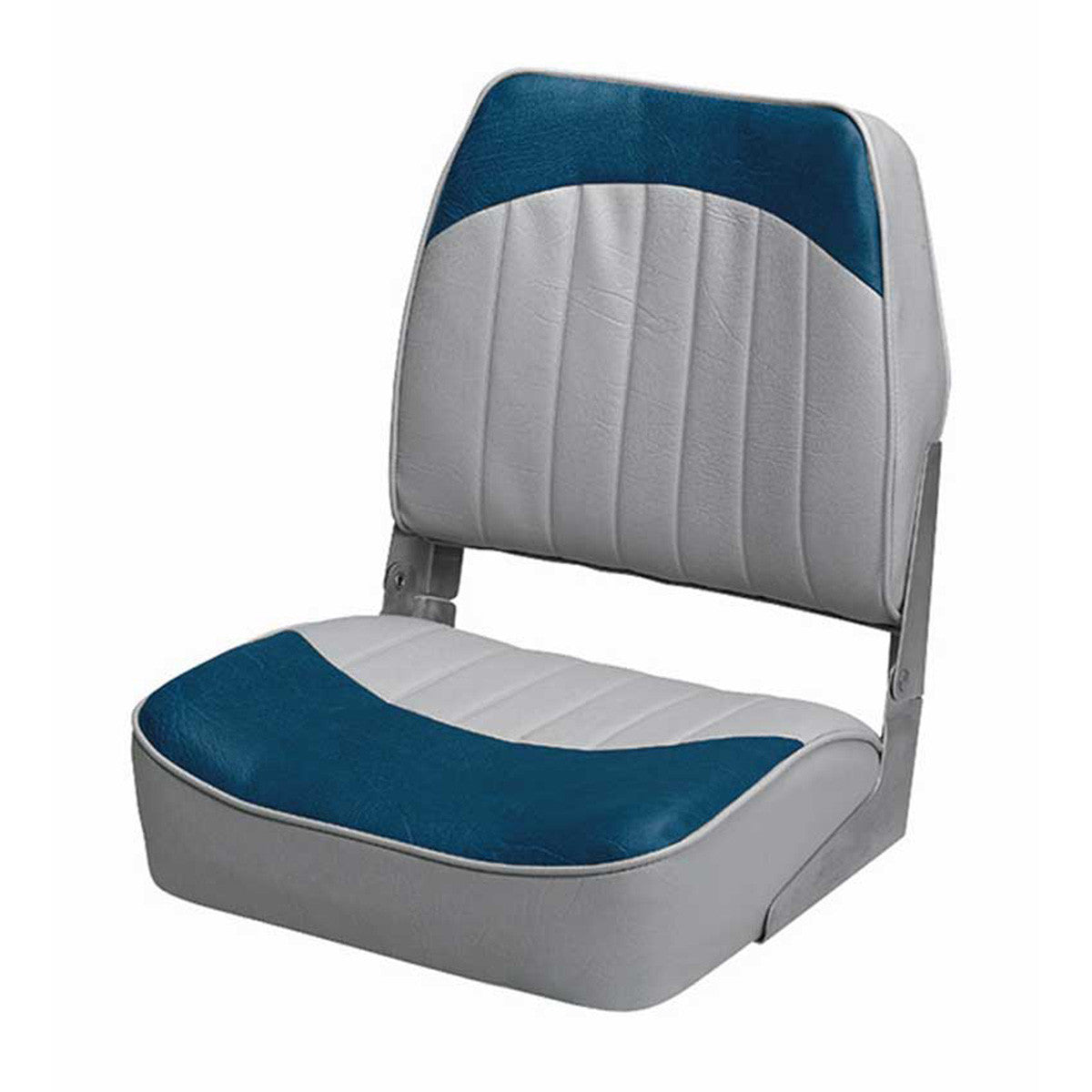 Wise Boat Seats Standard Low-Back Fishing Seat Image in Grey Blue