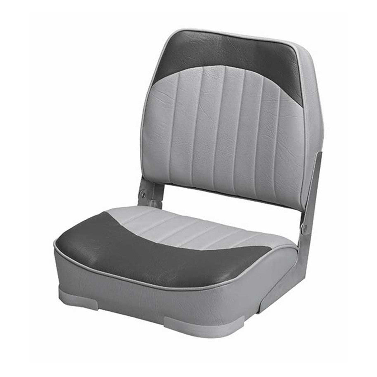 Wise Boat Seats Standard Low-Back Fishing Seat Image in Grey Charcoal