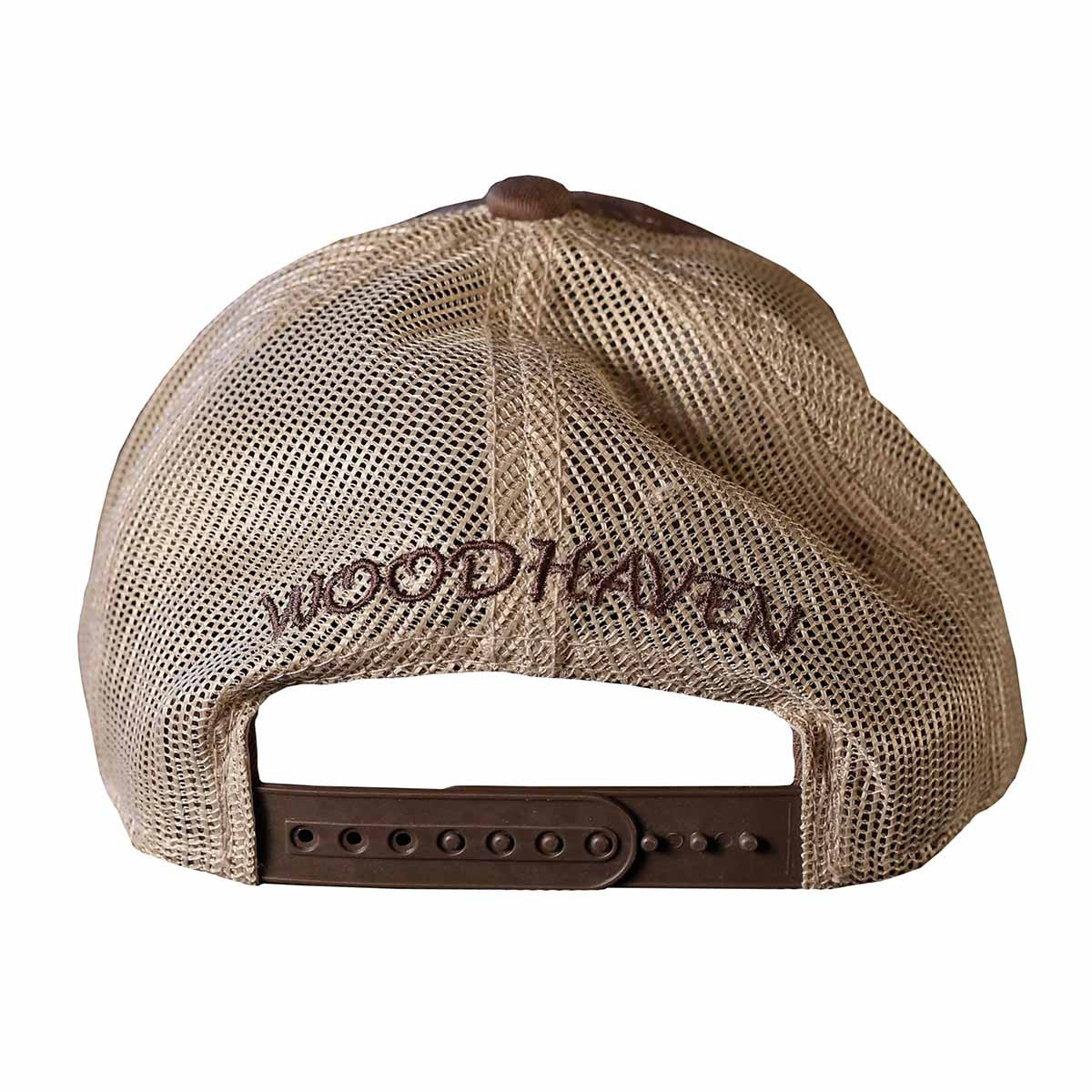 Brown Tan Mesh Hat
