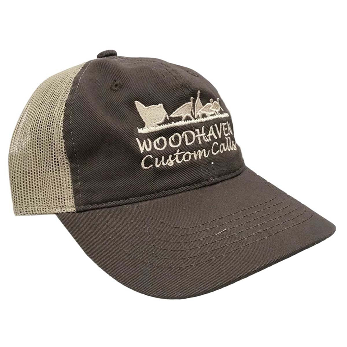 Brown Tan Mesh Hat
