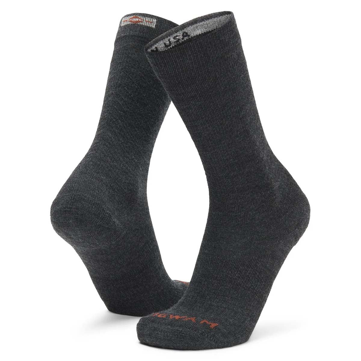 Wigwam Axiom Lightweight Compression Crew Sock With Merino Wool Pair Image
