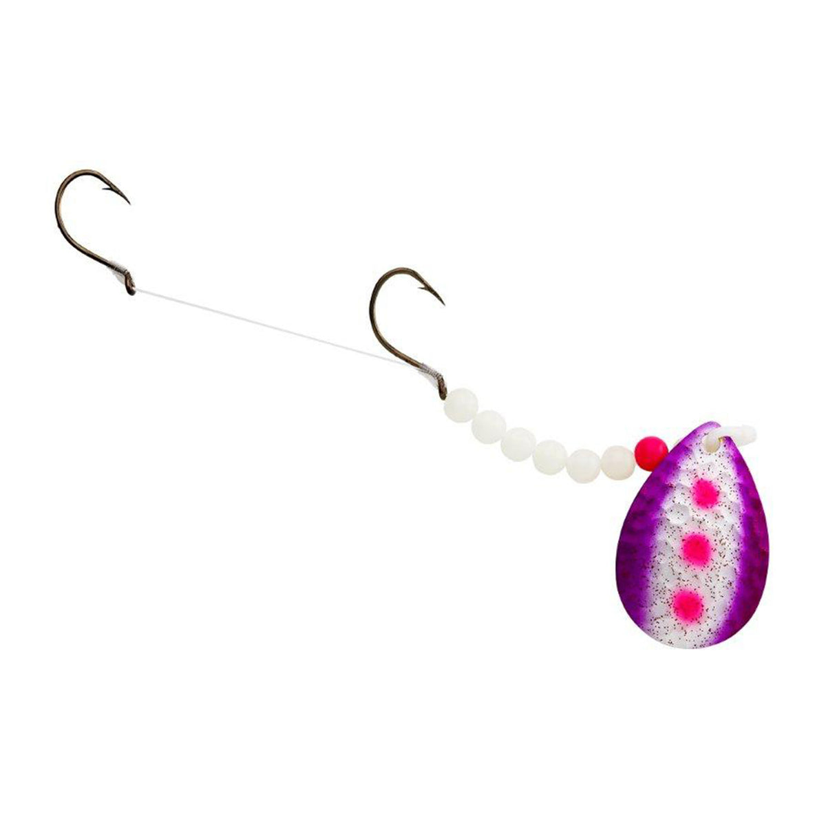 Yakima Bait Hammer Time Walleye Spinner Image in Purple Haze