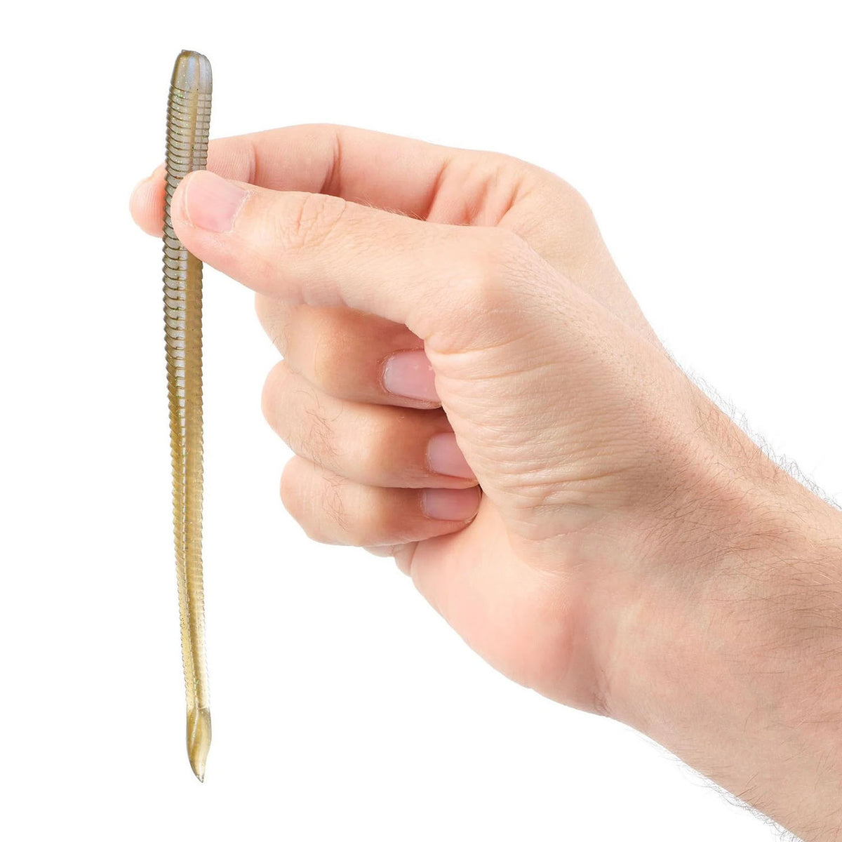 Savage Gear DS Crawler Straight Tail Worm In Hand Image in Watermelon Magic