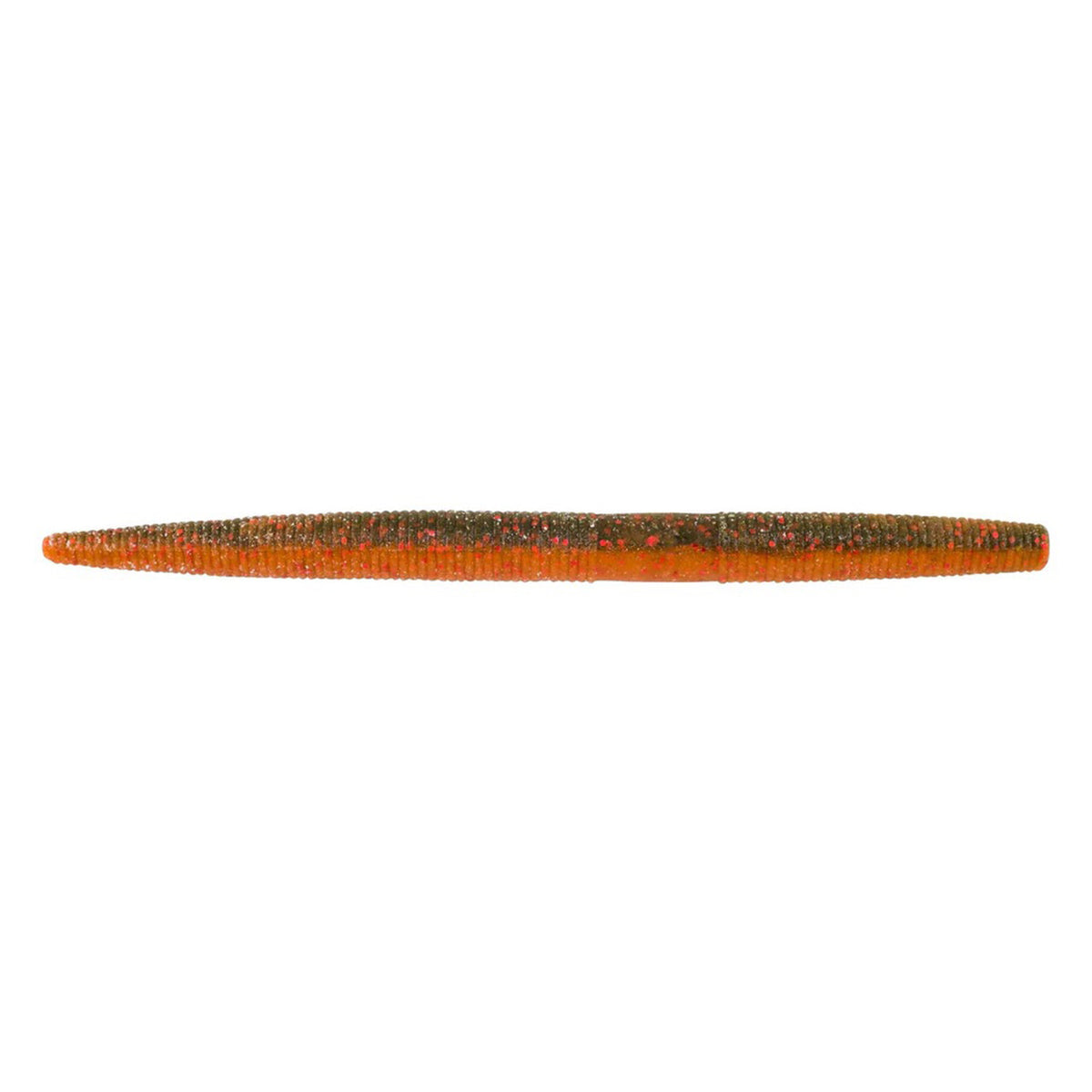 Berkley PowerBait MaxScent The General Worm Image in Watermelon Copper Orange with Red