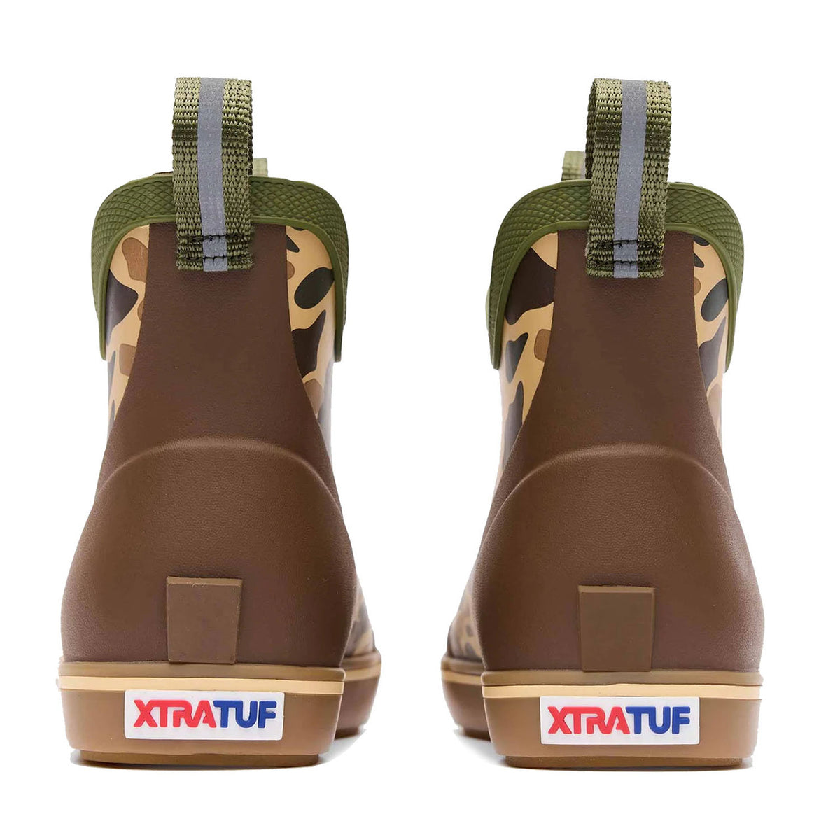 Back Image of the Xtratuf Kids' Ankle Sport Deck Boots.