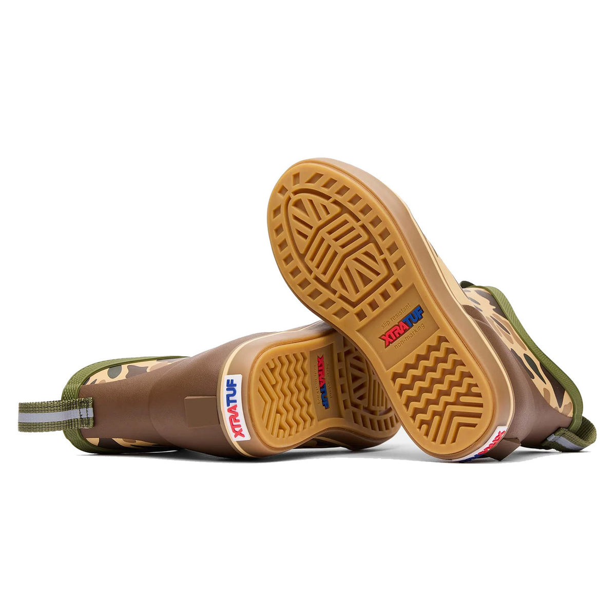 Bottom Image of the Xtratuf Kids' Ankle Sport Deck Boots.