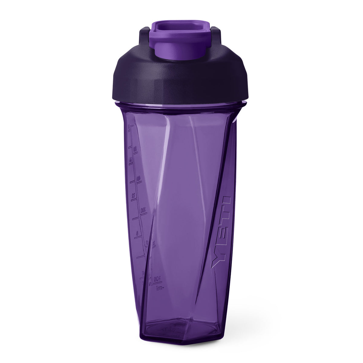 Front Image of the Yeti Yonder 27 oz. Shaker Bottle with Helimix Technology in Pace Purple/Blue