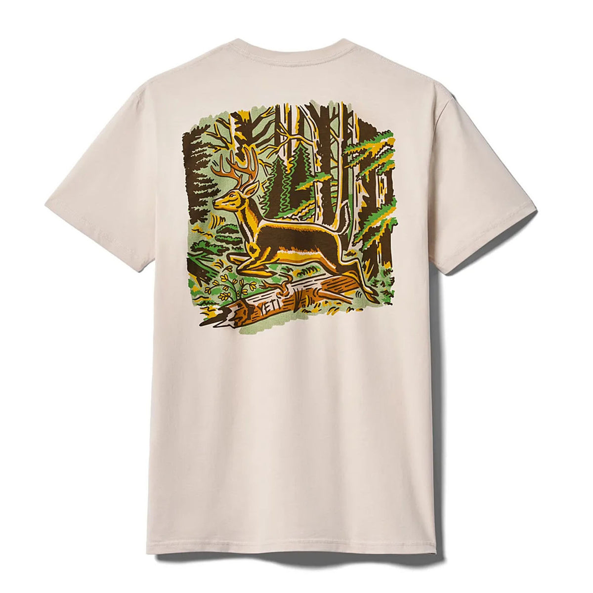 Back Product Image of the Yeti Big Buck Short-Sleeve T-Shirt.