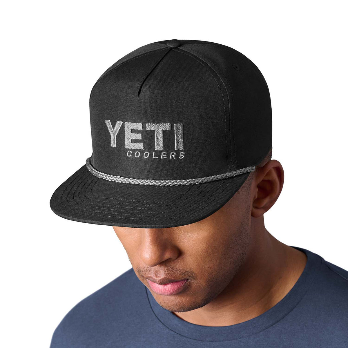 Yeti Flat Brim Rope Hat Top Image