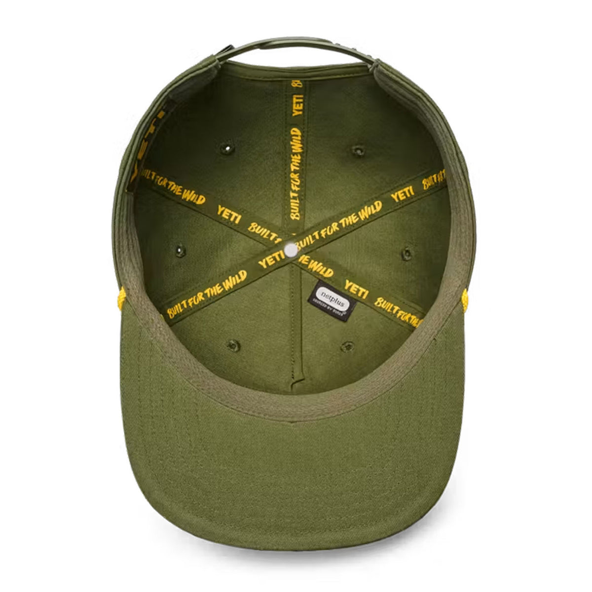 Inside Image of the Yeti Good Call Flat Brim Rope Hat.