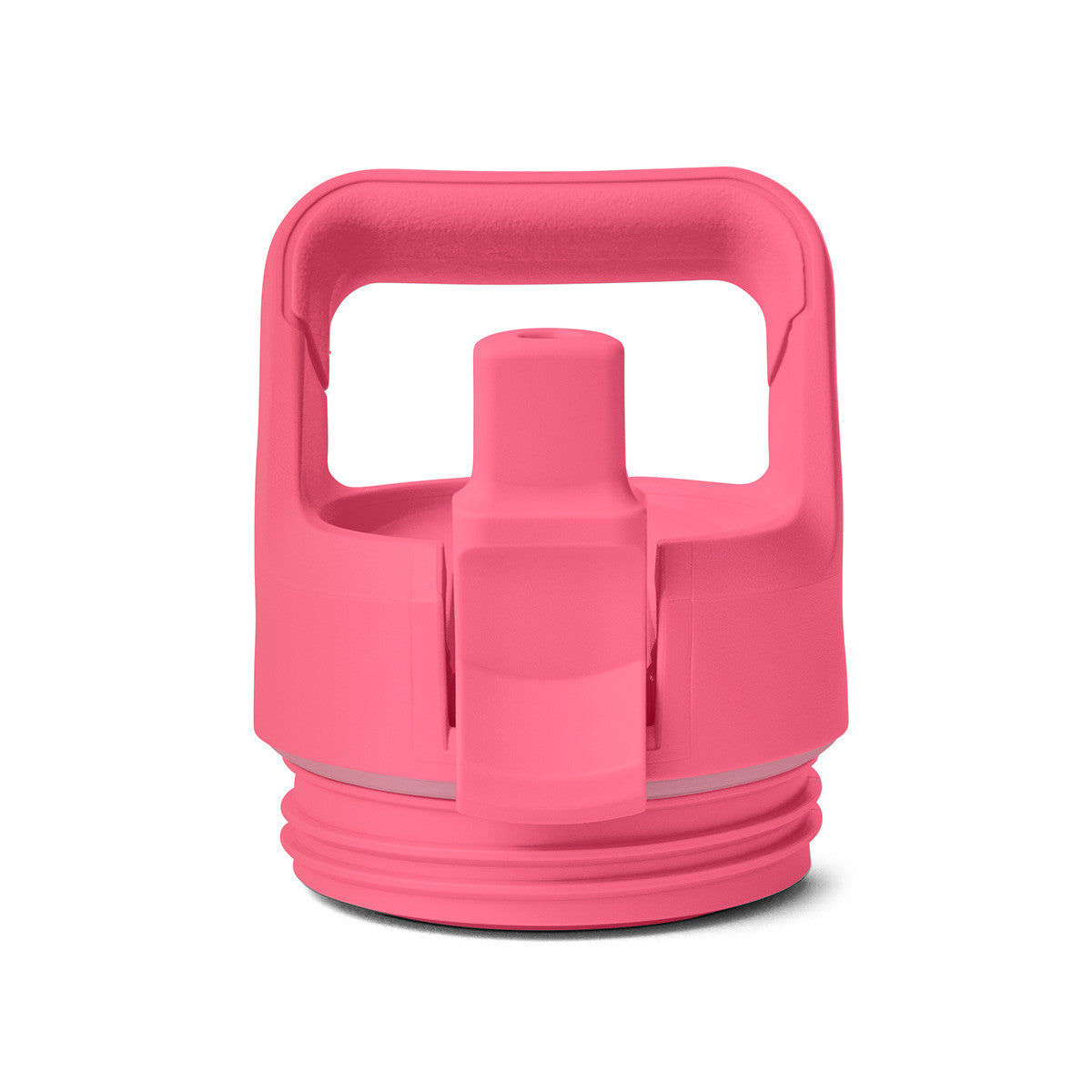Rambler Bottle Straw Cap, Tropical Pink Lid Open Image