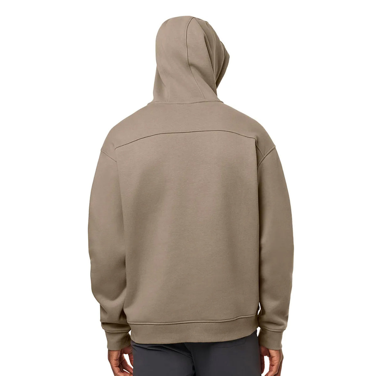 Back Model Image of the Yeti Wild Pullover Fleece Hoodie.