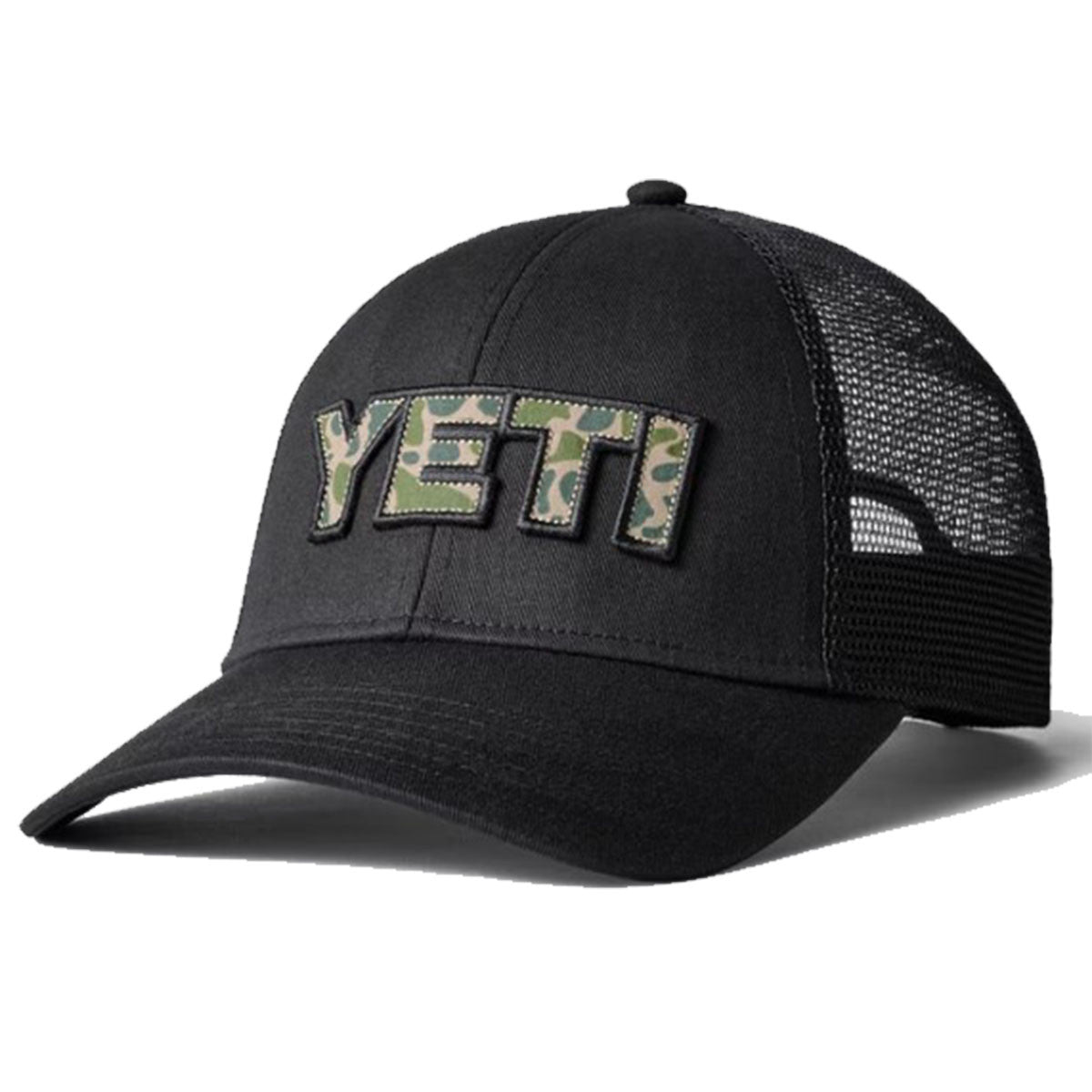 Camo Logo Badge Trucker Hat