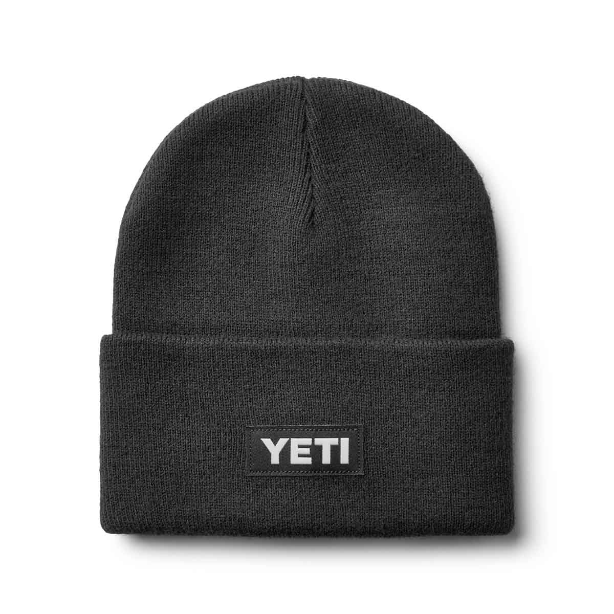 Yeti Logo Beanie Image in Black