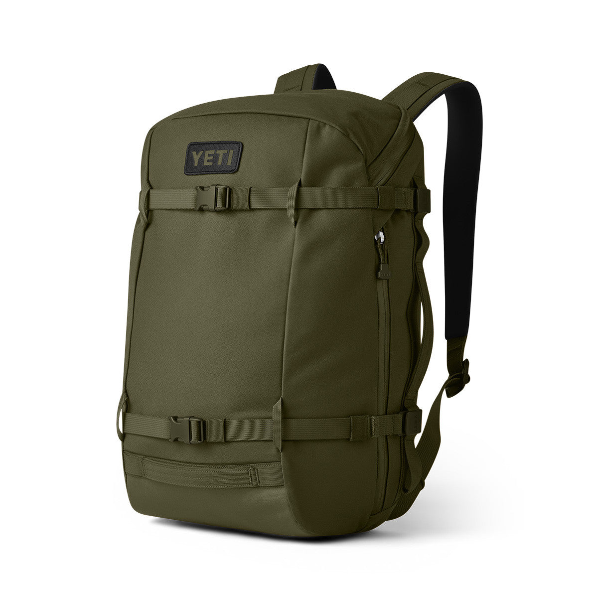 Yeti Crossroads 22L Backpack Angled Image in Olive