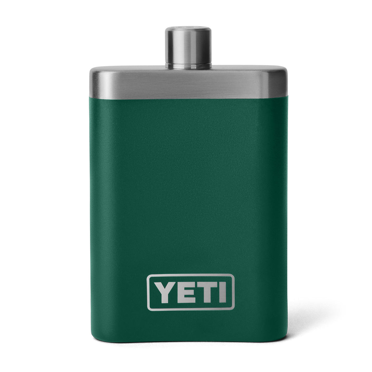 Yeti 7 oz. Flask Image in Black Forest Green