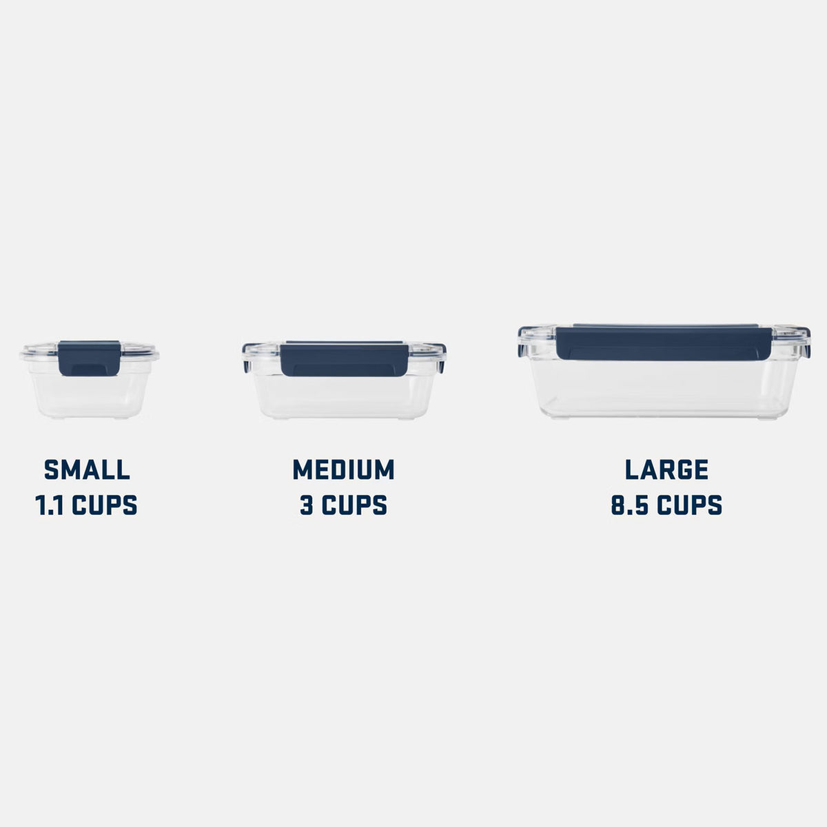 Size Comparison Image of the Yeti Food Storage Containers.