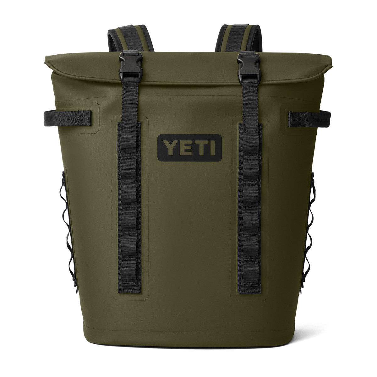 Yeti Hopper M20 Backpack Soft Cooler Front Image in Olive Black
