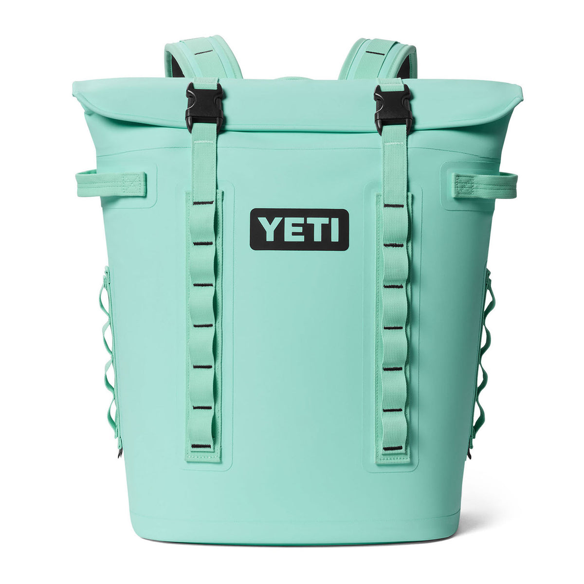 Yeti Hopper M20 Backpack Soft Cooler Front Image in Seafoam