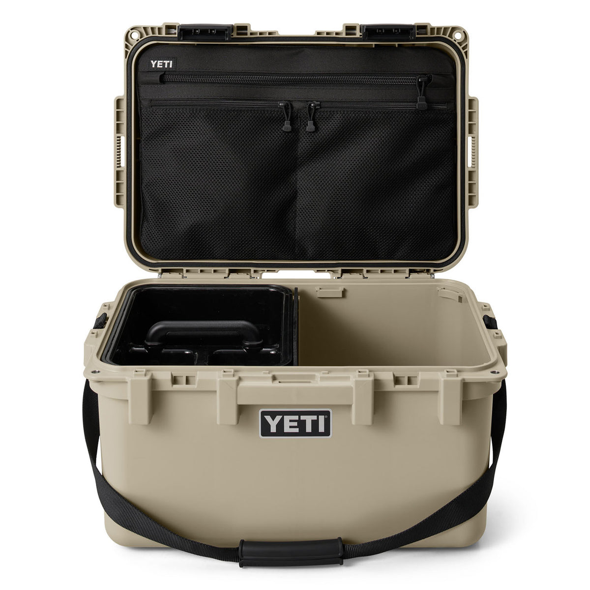 Yeti LoadOut GoBox 30 2.0 Open with Cargo Caddy Image