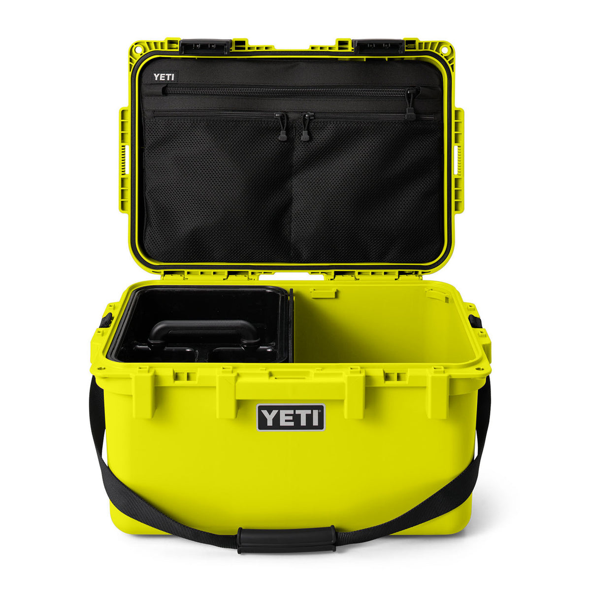 Yeti LoadOut GoBox 30 Gear Case Open Image.