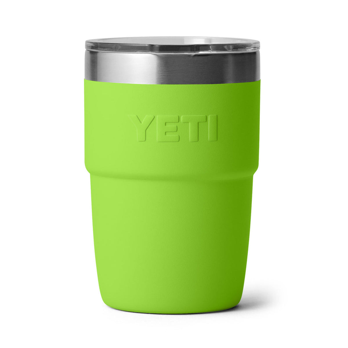 Back Lid Image of the Yeti Rambler 8 oz. Stackable Cup with Durasip Ceramic Lining. 