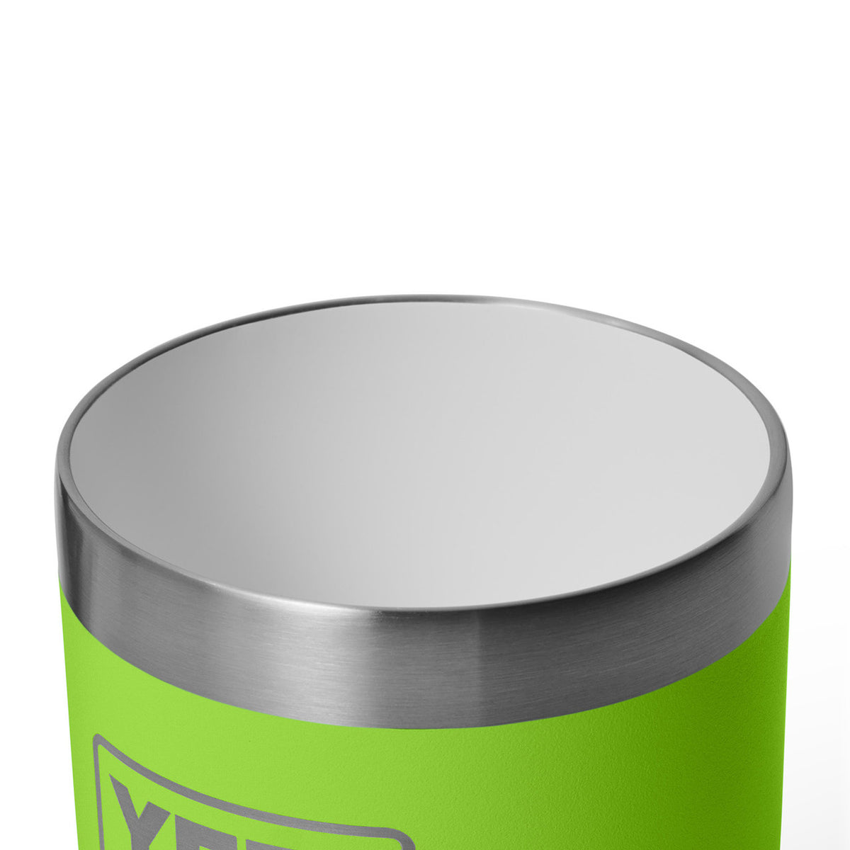 Ceramic Lining Image of the Yeti Rambler 8 oz. Stackable Cup with Durasip Ceramic Lining. 