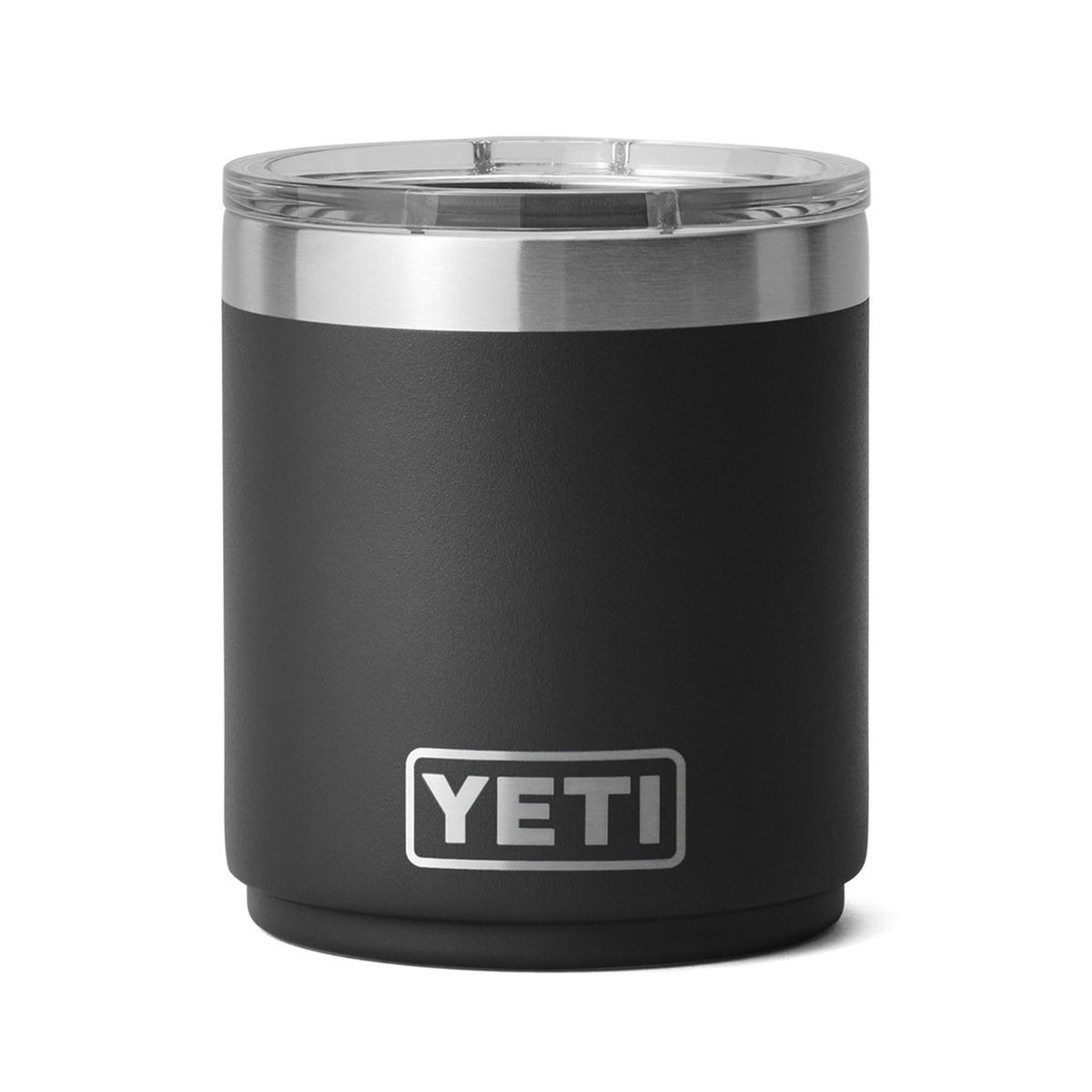 Image of the Yeti Rambler 10 oz. DuraSip Ceramic-Lined Lowball with MagSlider Lid in Black