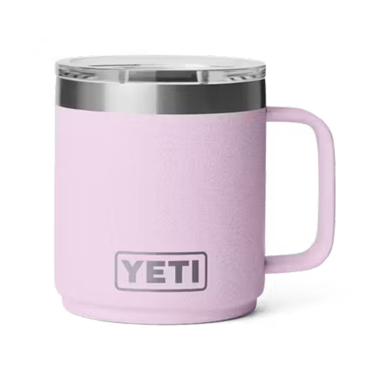 Yeti Rambler 10 oz. Stackable Mug with Durasip Ceramic Lining Image in Cherry Blossom