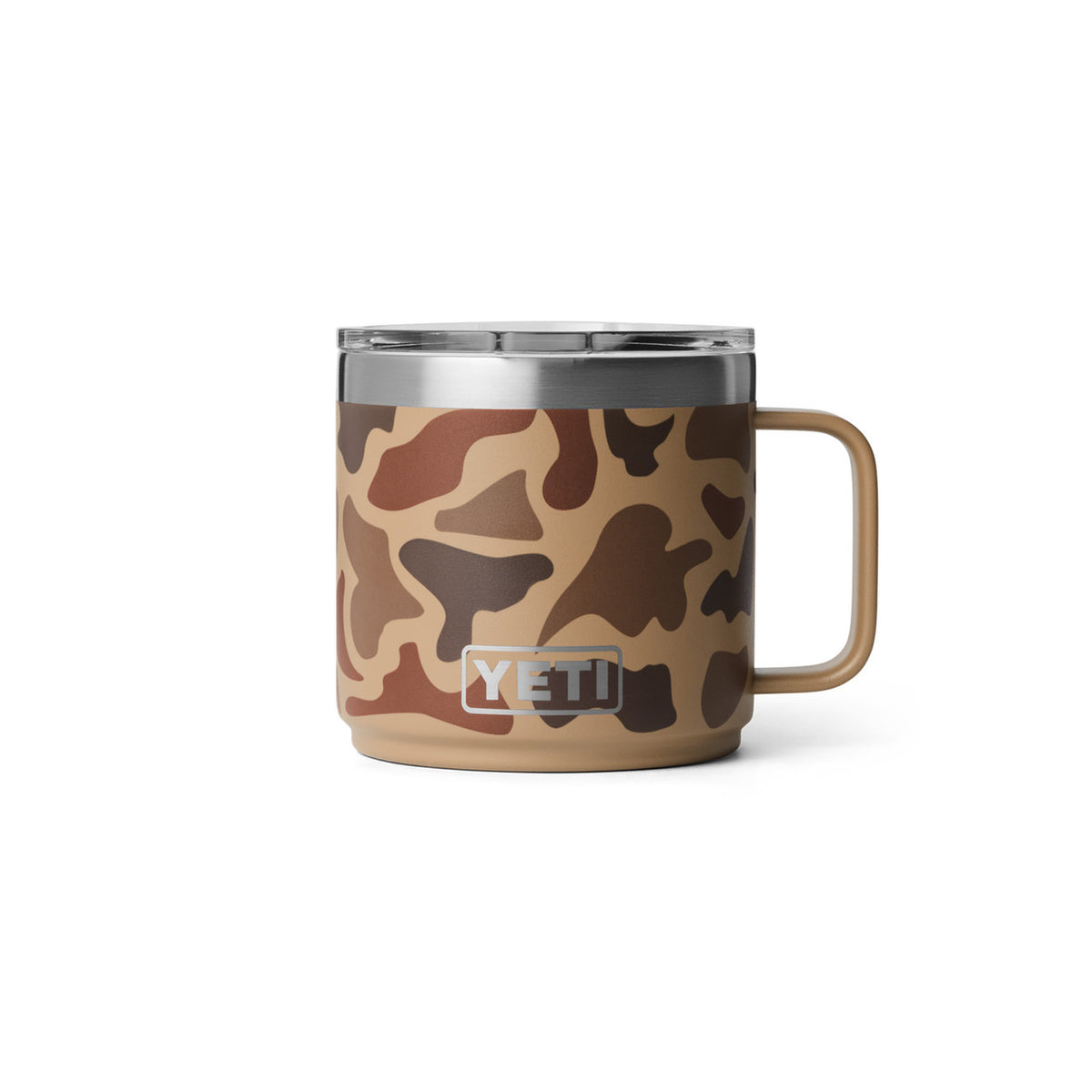 Yeti Rambler 10 oz. Stackable Mug with Durasip Ceramic Lining Image in Wetlands Camo