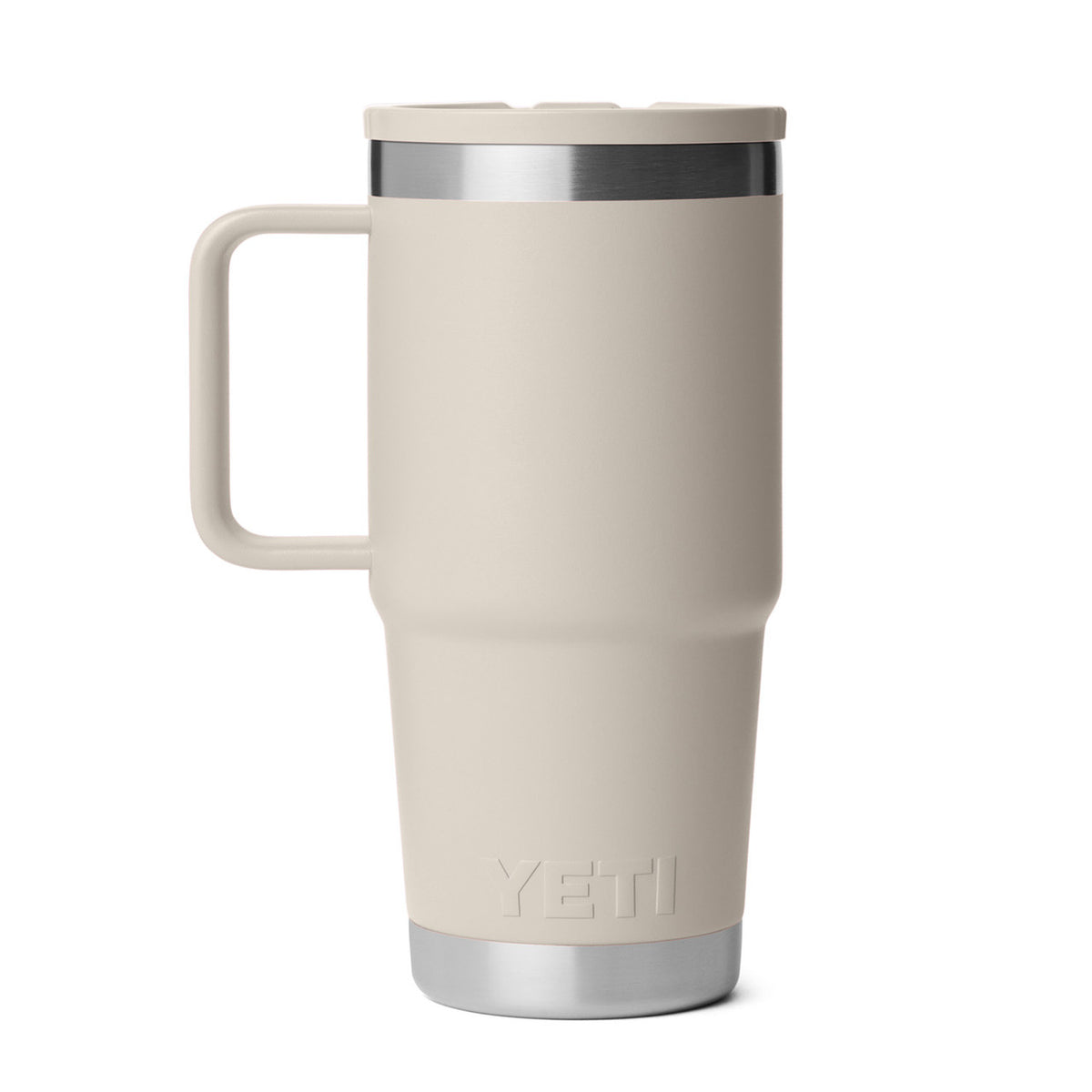 Yeti Rambler 20 oz. Travel Mug Back Image.