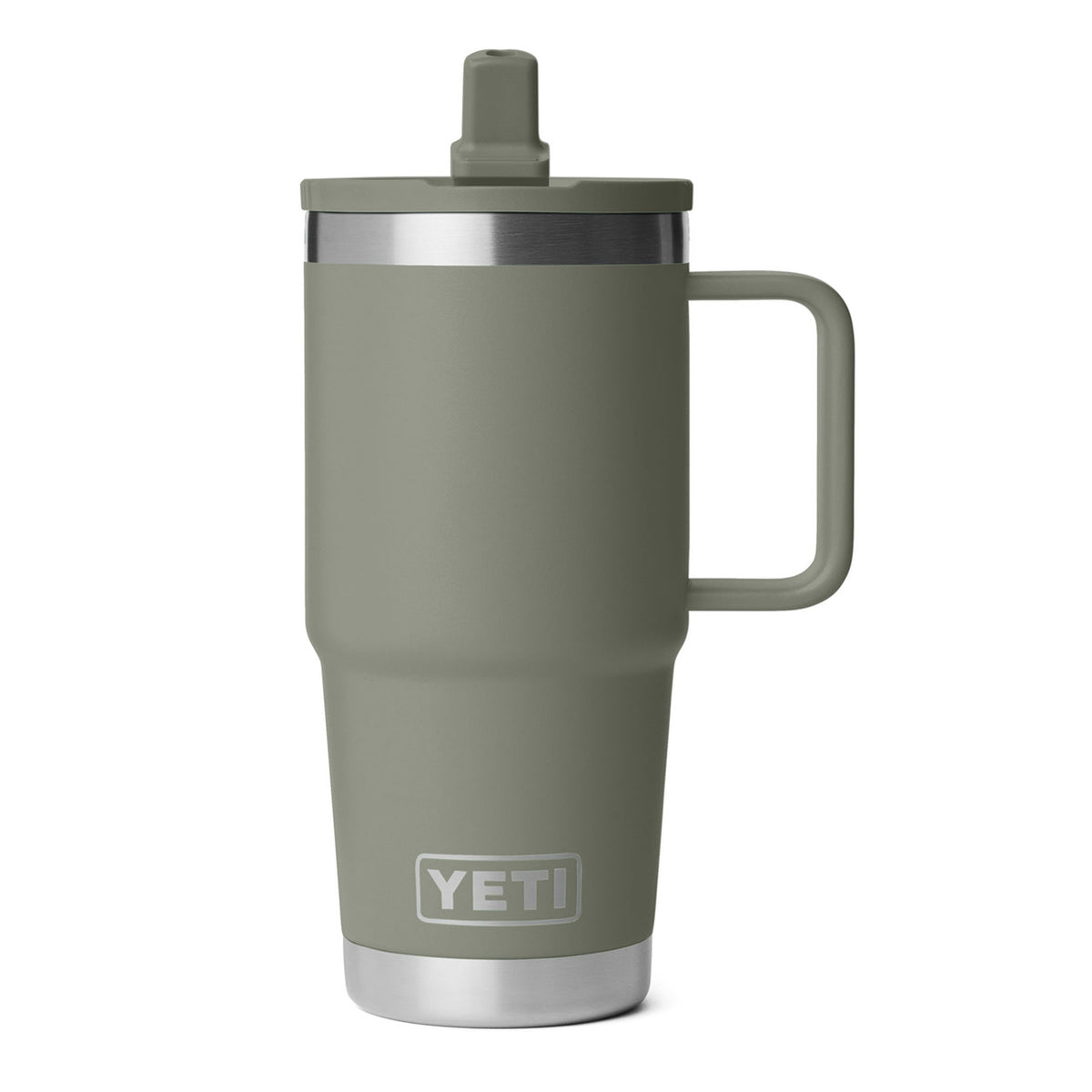 Yeti Rambler 20 oz. Travel Mug Image in Pampa Green