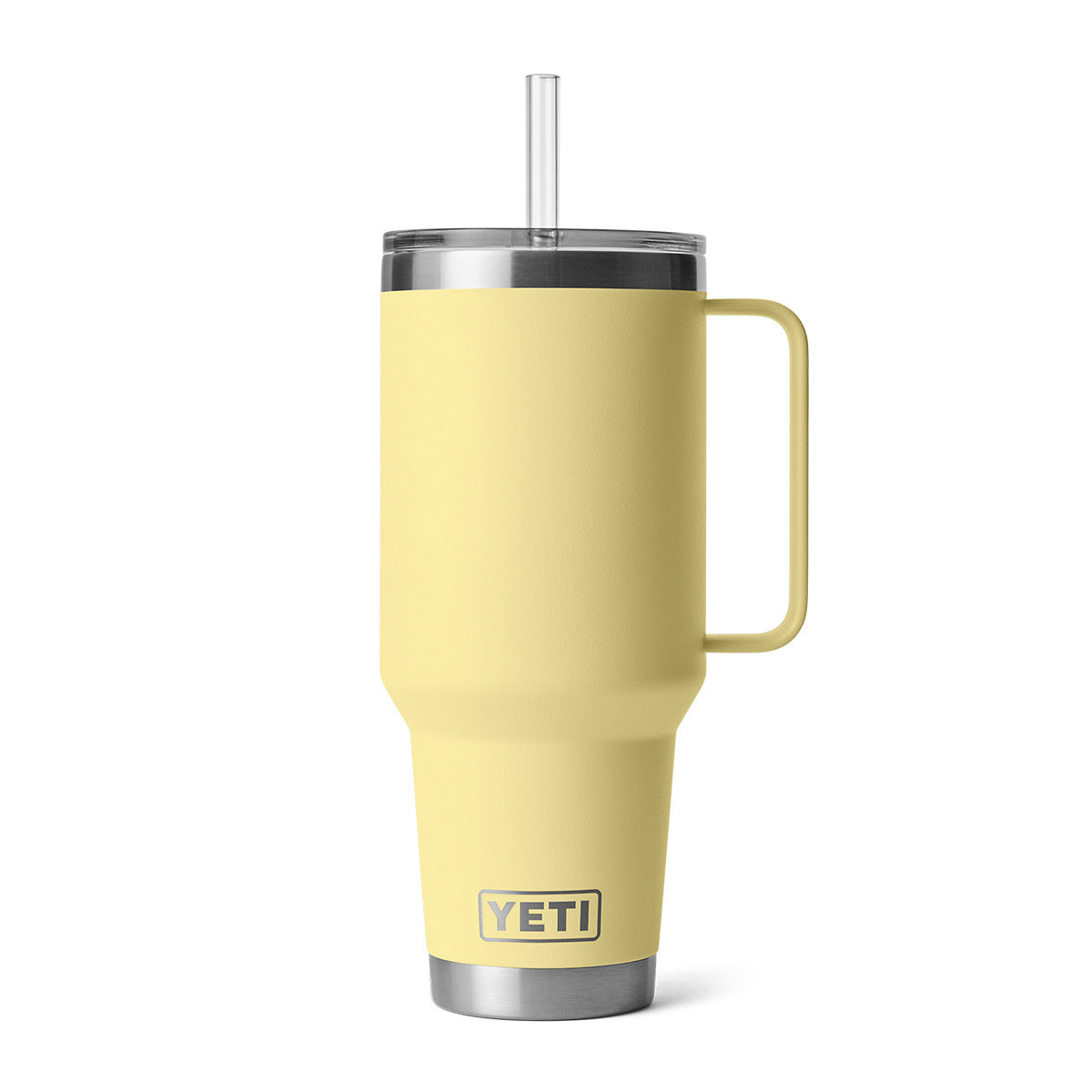 Yeti Rambler 42 oz. Straw Mug Image in Daybreak Yellow