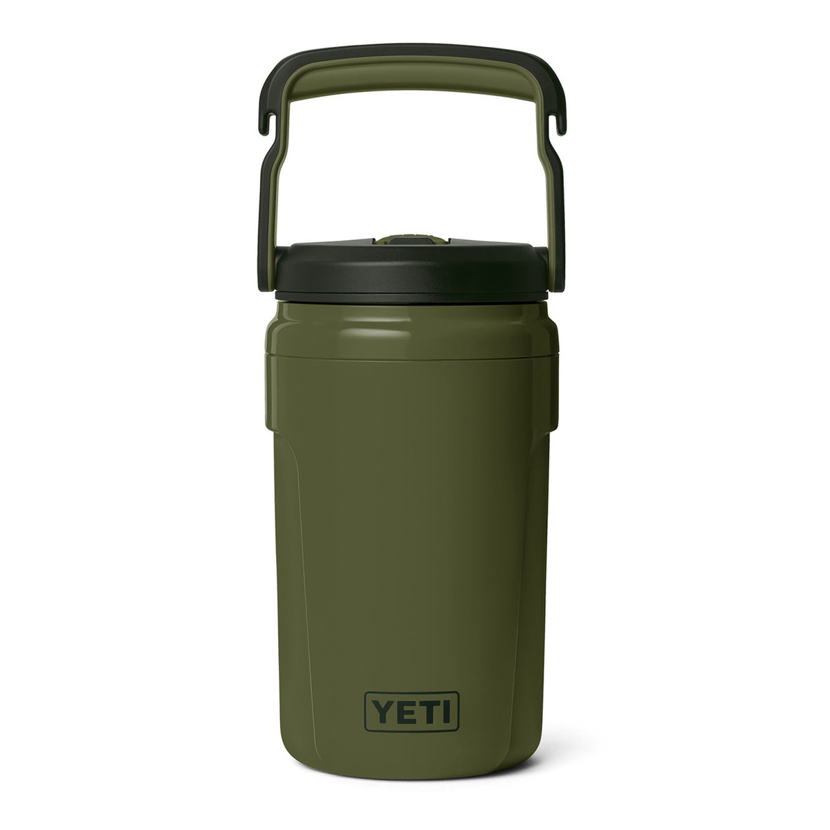 Front Image of the Yeti Silo 40 oz. Jug with MagSlider Straw Cap.