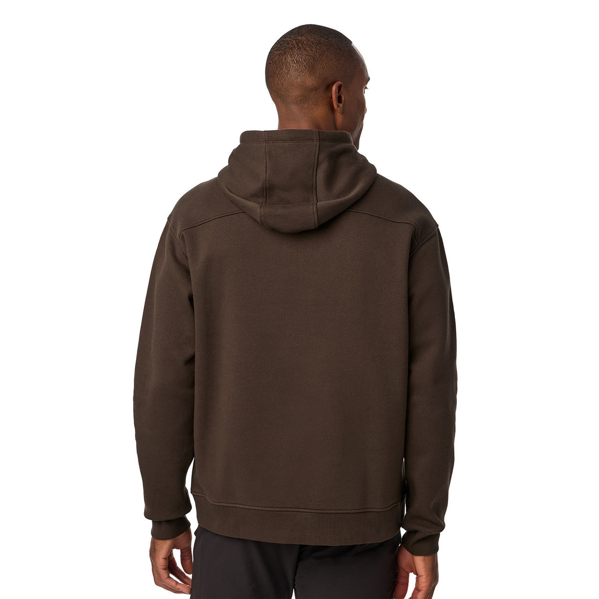 Yeti Wetlands Fleece Hoodie Back Model Image