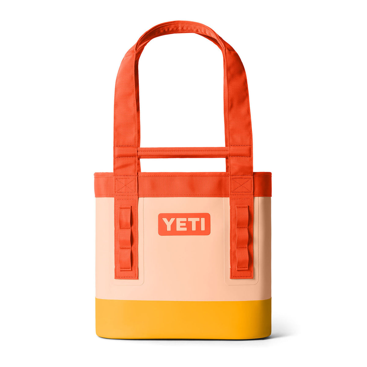 Yeti Camino 20 Carryall Tote Bag Image in Peach/Beekeeper
