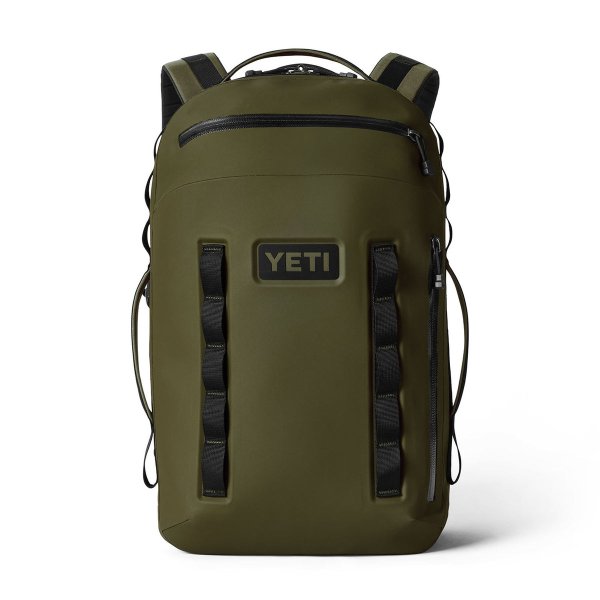 Yeti Cayo All-Weather 35L Backpack Front Image in Olive