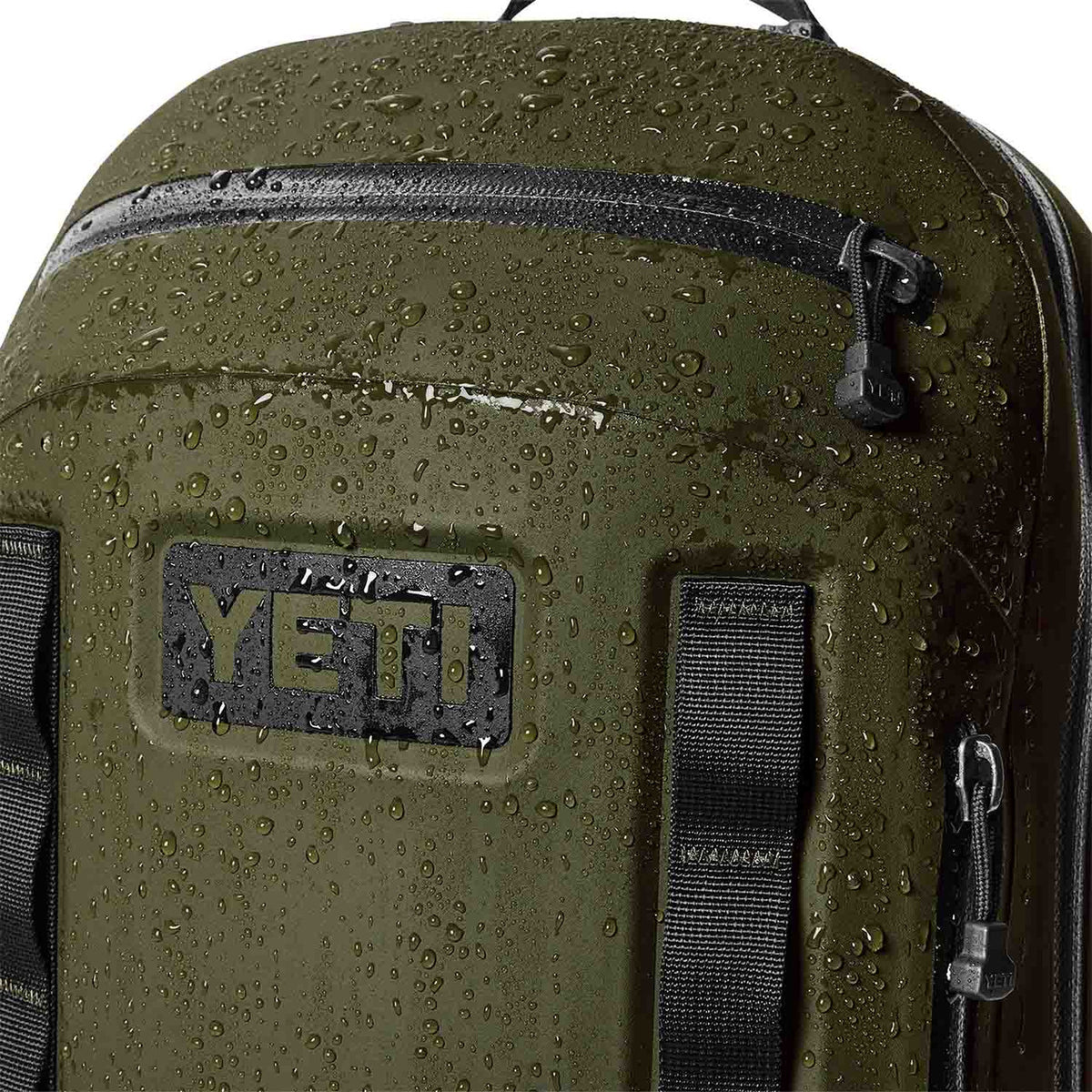 Yeti Cayo All-Weather Backpack Detailed Water Image.