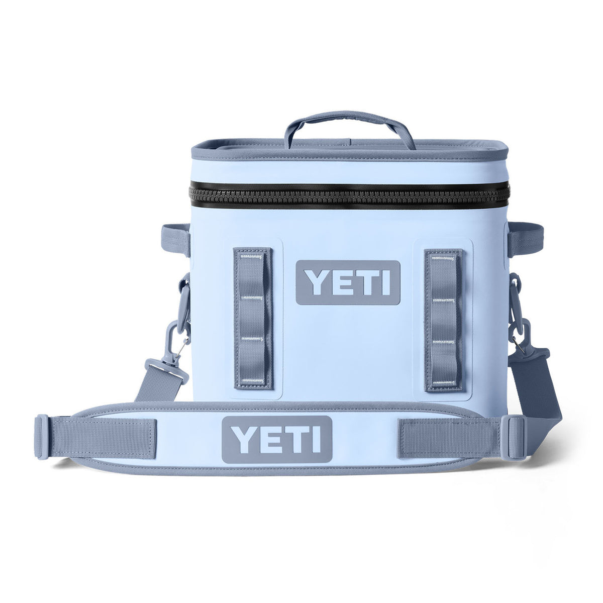 Yeti Hopper Flip 12 Soft Cooler Image in Big Sky Blue