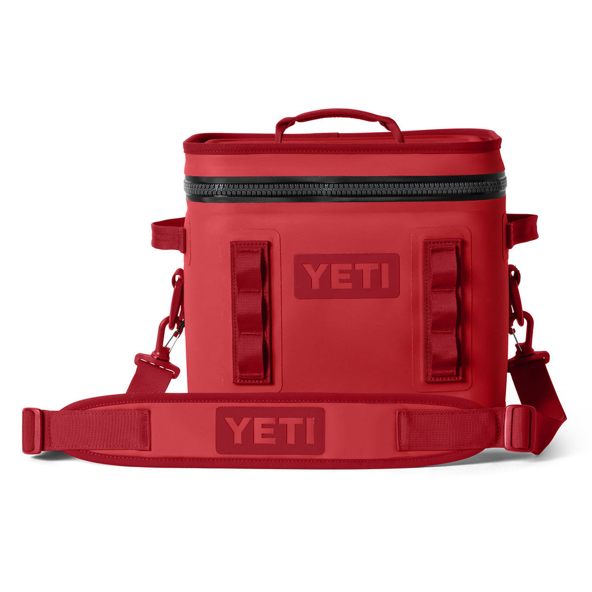 Yeti Hopper Flip 12 Soft Cooler Image in Rescue Red