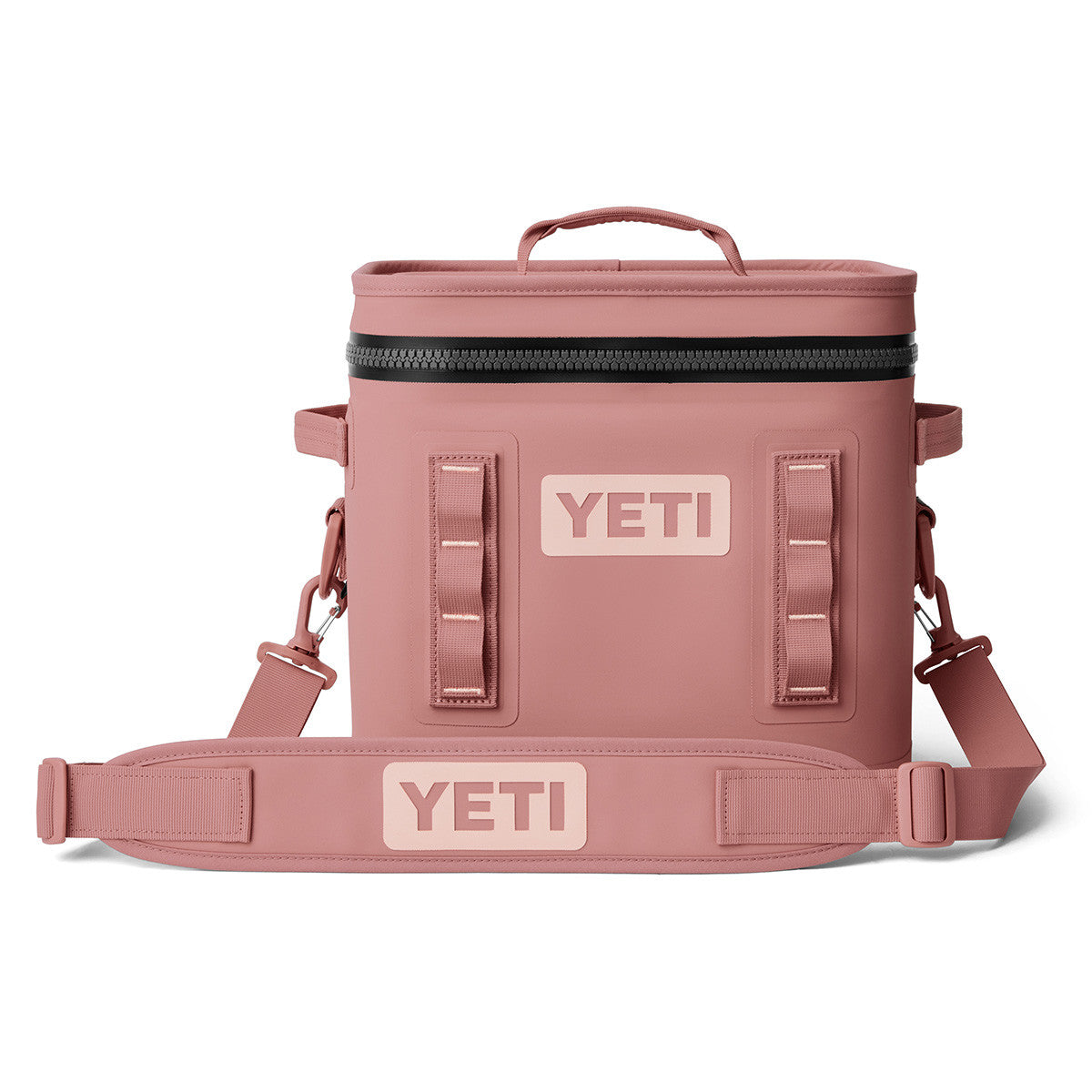 Yeti Hopper Flip 12 Soft Cooler Image in Sandstone Pink