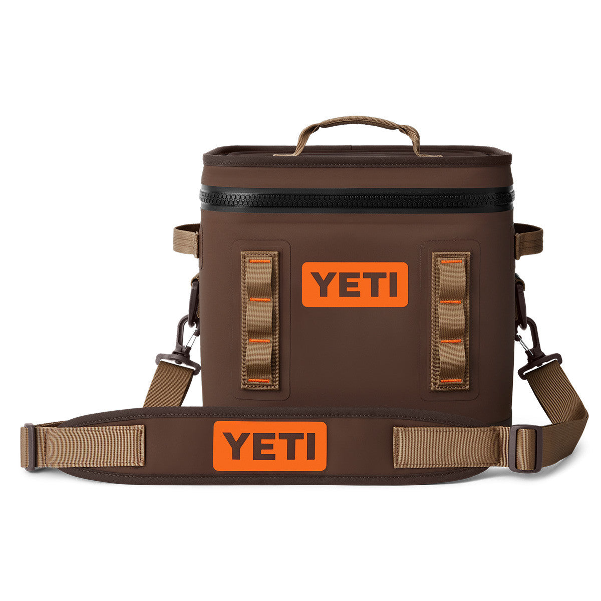 Yeti Hopper Flip 12 Soft Cooler Image in Wetlands Brown