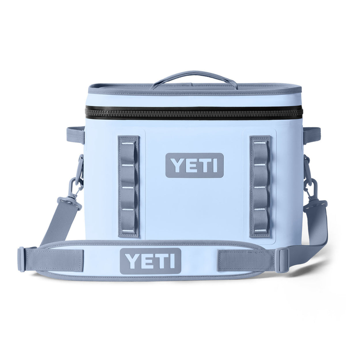 Yeti Hopper Flip 18 Soft Cooler Image in Big Sky Blue