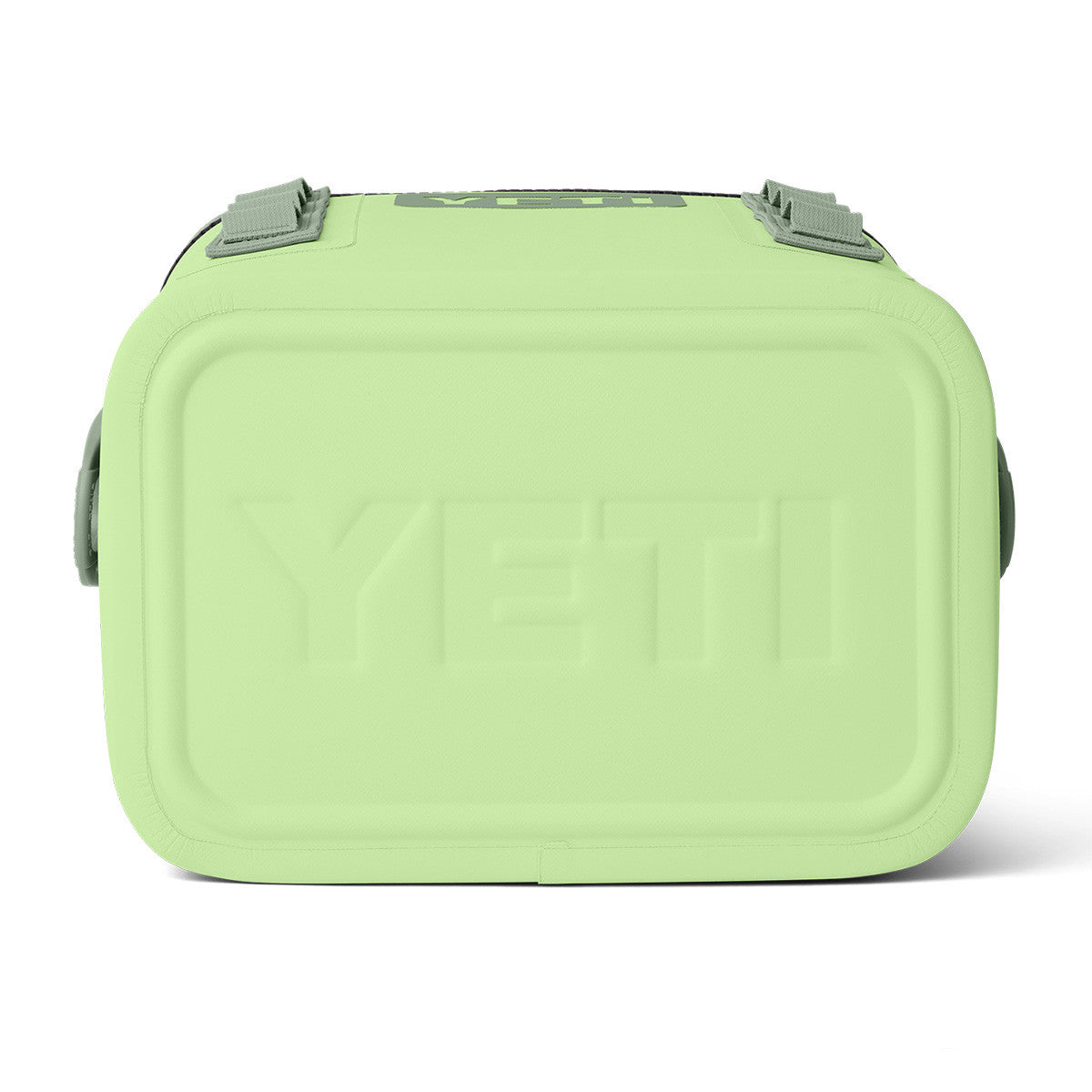 Yeti Hopper Flip 8 Soft Cooler Bottom Image in Key Lime